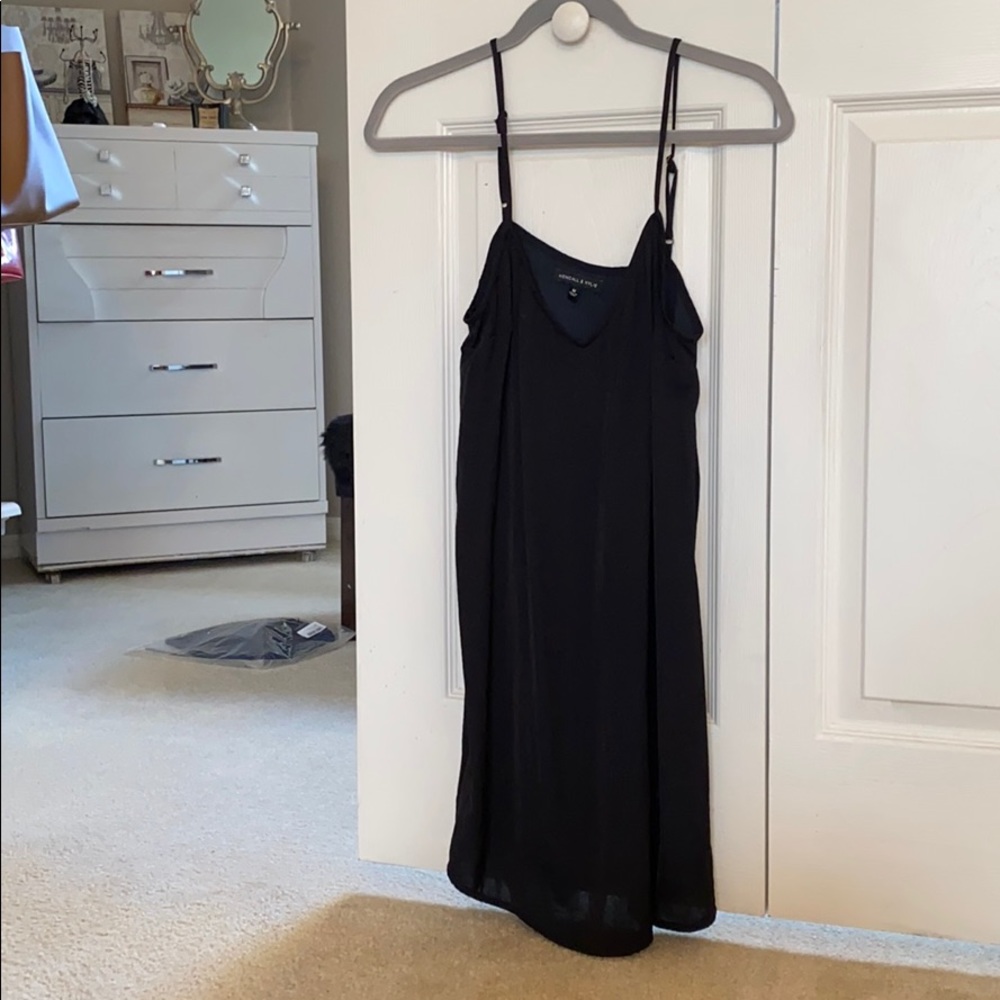 Black Kendall & Kylie slip dress